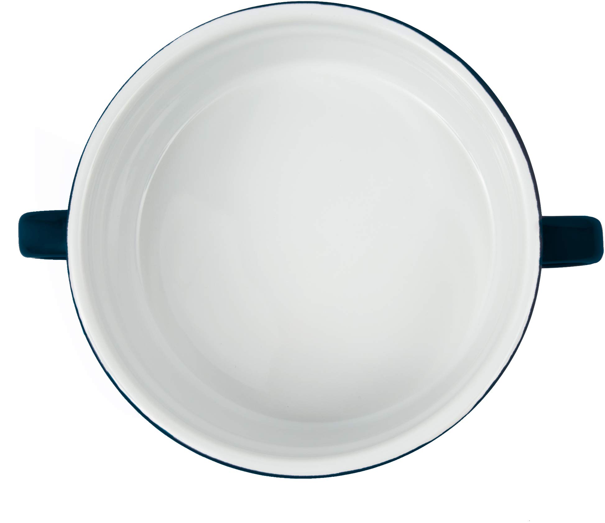 Pavilion Gift Company 67537 Suppentasse mit 2 Griffen, mit Deckel, Strandmenschen, 300 ml, Blau