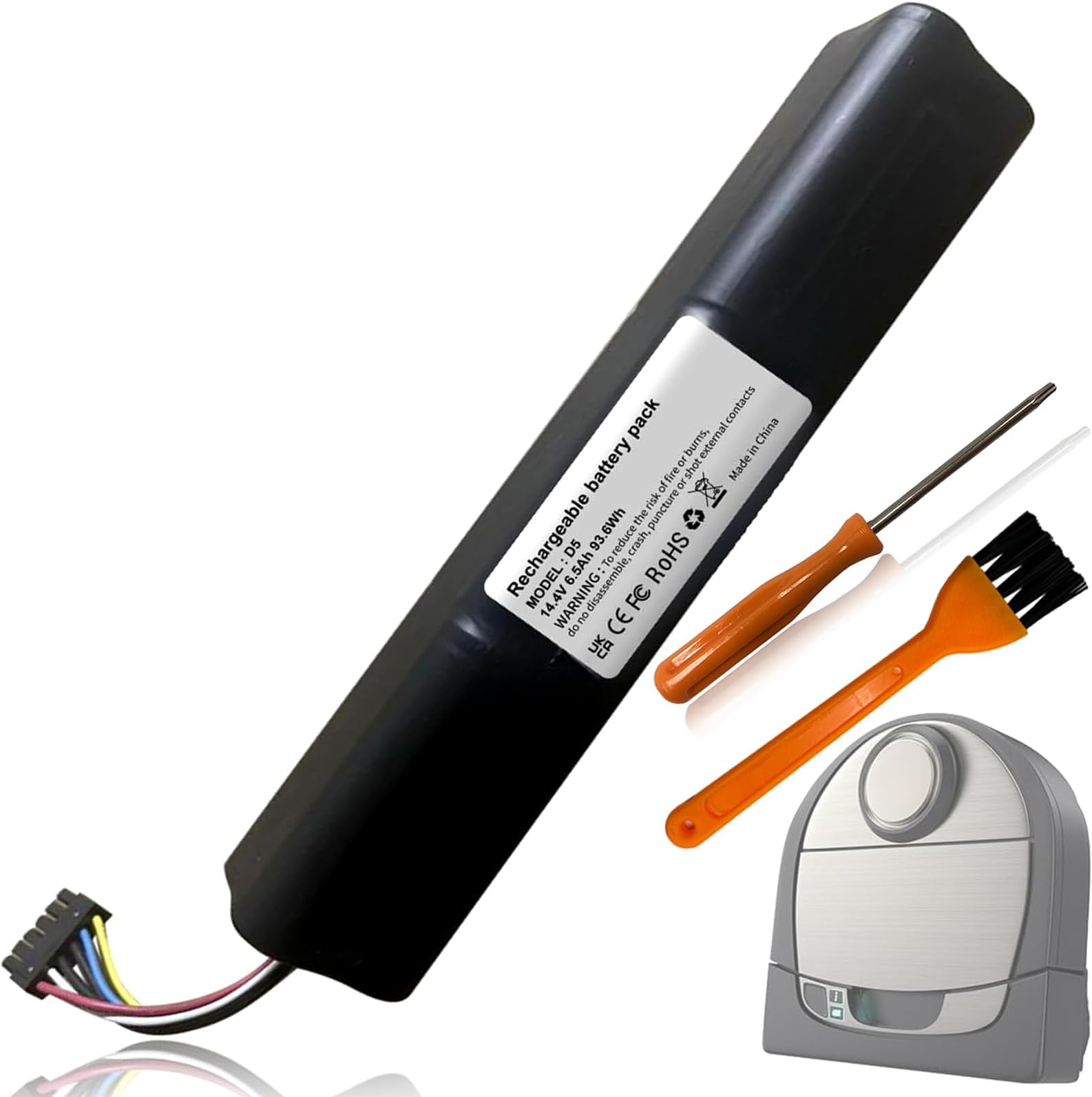 Aokcsha 6500mAh Replacement for Neato Battery Compatible