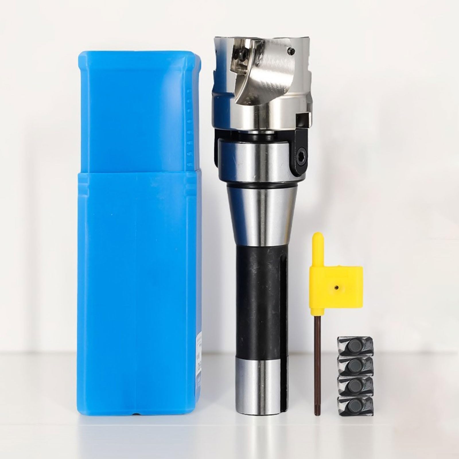 R8 FMB22 Bar, Long Life R8 FMB22 Bar 400R 50 mm Planfräser + 4 x APMT1604 Hartmetalleinsätze