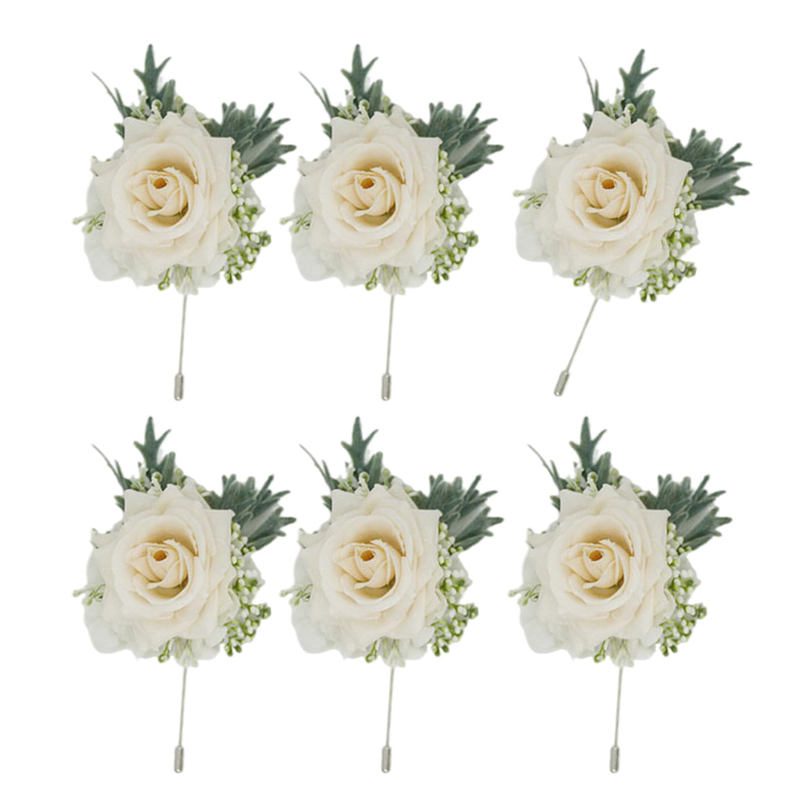 HDOYTXXM Luxury Silk Wrist Corsage for Bridal Party Prom Night Dance Event Rehearsal Dinner Accessories Wedding Corsage Boutonniere Set