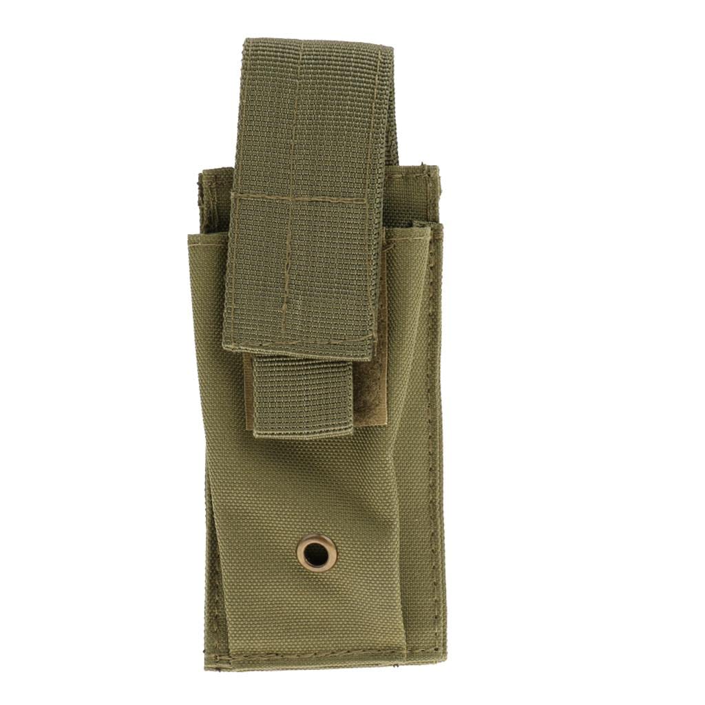 NIVAA Waterproof Tactical Military MOLLE Vest Belt Pouch Pendant Bag Army Green-image-12