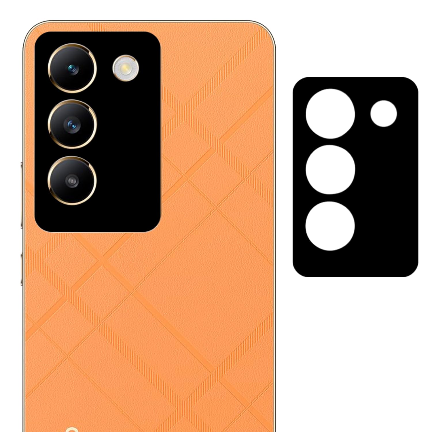 Tough Lee Camera Lens Protector Tempered Glass for Vivo Y200 E 5G (with Easy Installation Kit, Scratch Proof) (B0D34Z68RM) Amazon Price History, Amazon Price Tracker