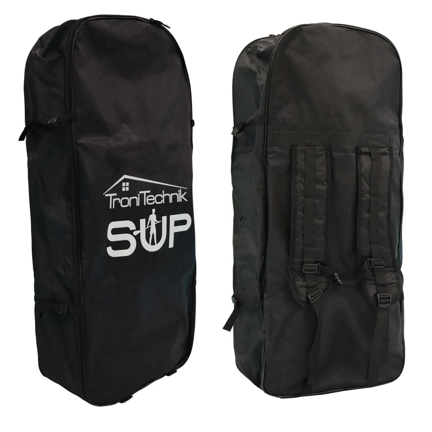 24MOVE® Rucksack SUP Board Tasche Tragetasche Transportrucksack mit Reißverschluss Backpack Packsack Stand Up Paddle Board