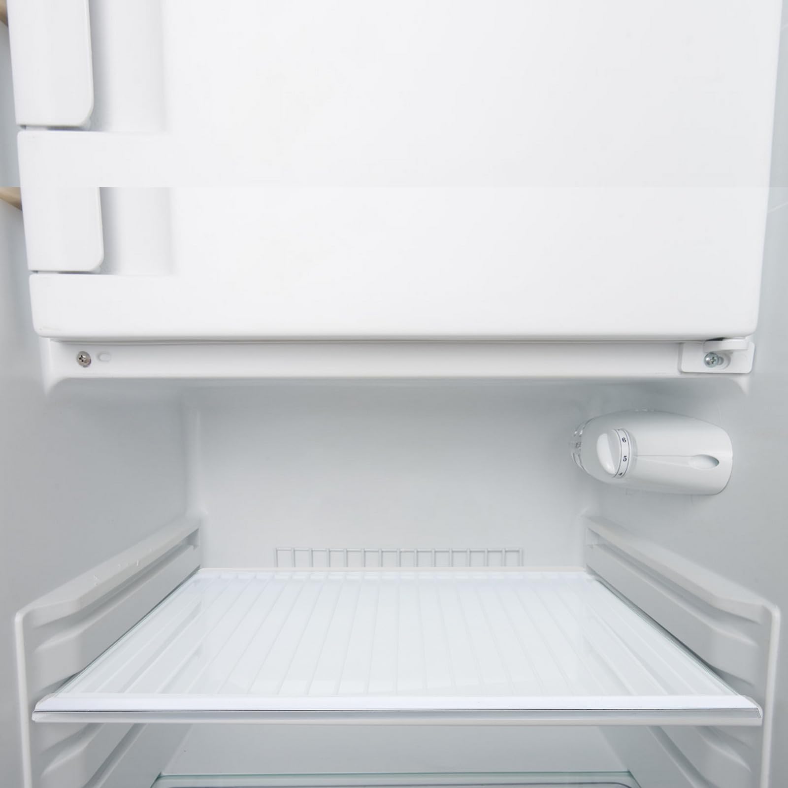 Beaupretty Estante de y Almacenamiento de Alimentos para Refrigerador Bordes Seguros y Visibilidad Mejorada, Tablero Divisor Transparente para Congelador