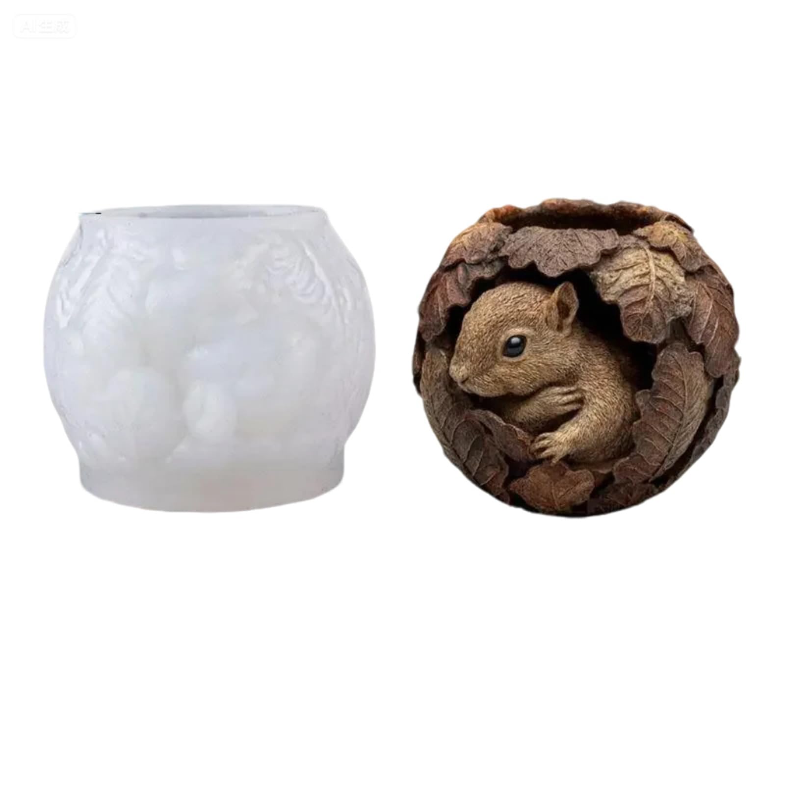 Kalttoy Multicolor Squirrel Silicone Craft Supplies For Making And Christmas Decoration Christmas