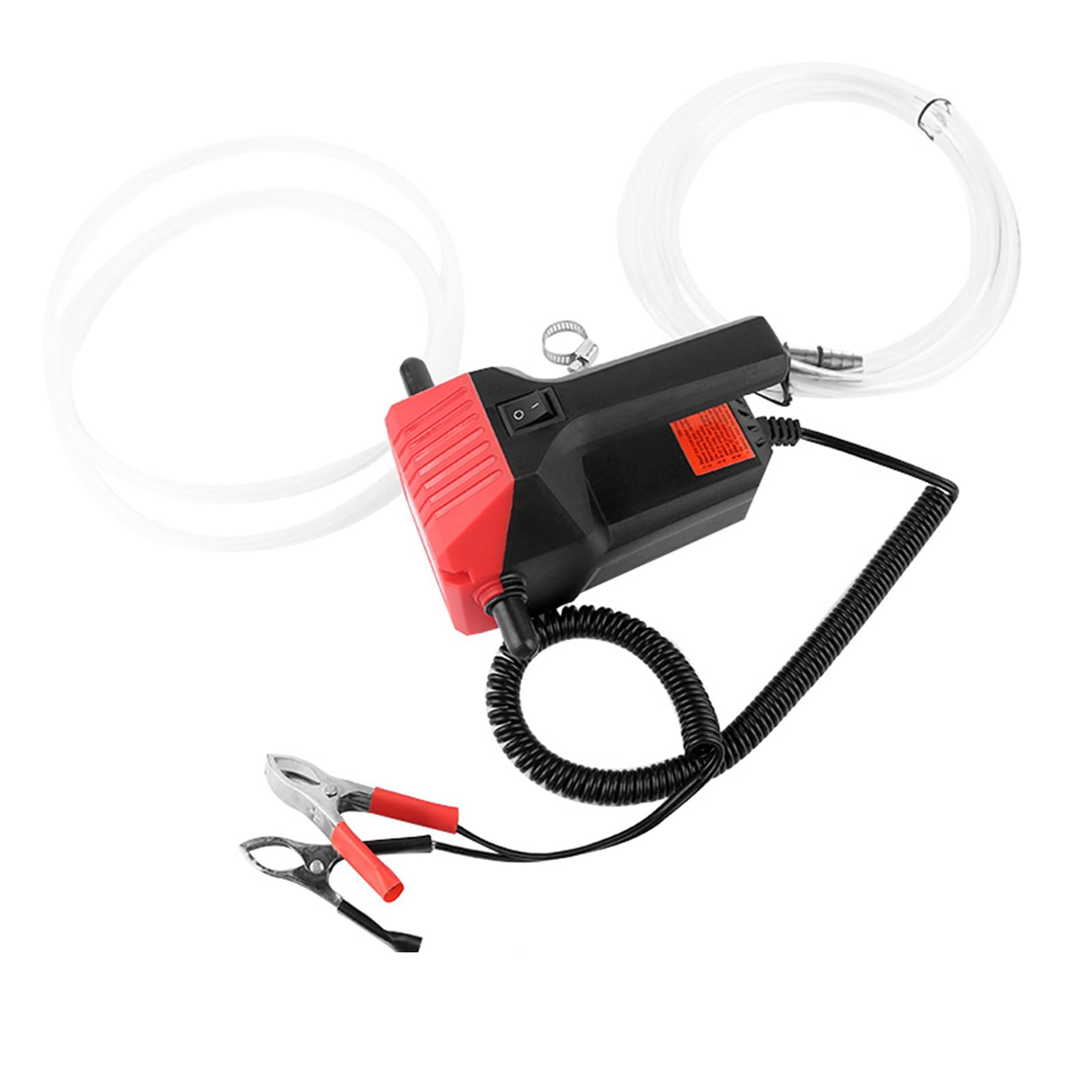Pompe de transfert d'huile 12V 60W, pompe d'extraction d'huile électrique à haut débit pour voitures, motos, camping-car, bateaux, tondeuse autoportée