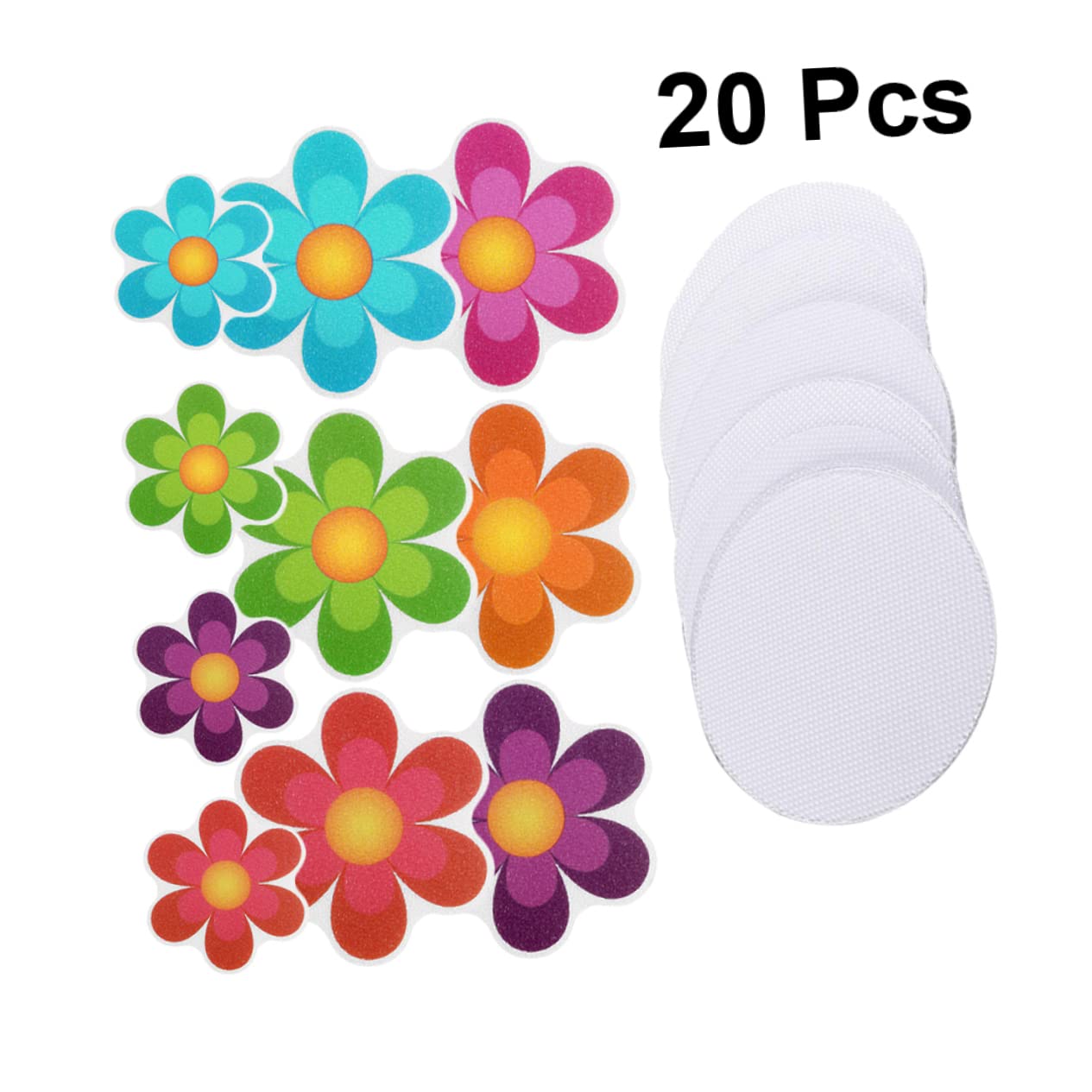 PRETYZOOM 60 Piezas Anti Pegatinas Navidad Tazas sin bañera calcomanías Antideslizantes Pegatina Redonda para baño Dibujos Animados Pegatinas Antideslizantes Cinta Adhesiva