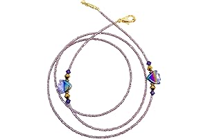 Fish Beaded Eyeglass Chain and/or Mask Lanyard (Mask Clasps)