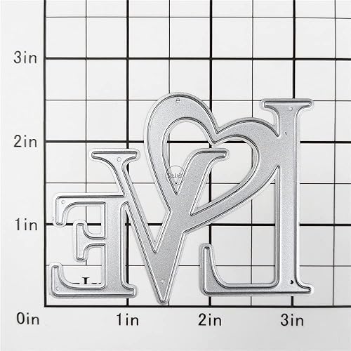 Miniatura 10 de DzIxY Happy Birthday Abrazos Palabras Troqueles de corte de metal para hacer tarjetas, kit de papel de relieve, troquelados, plantillas de máquina