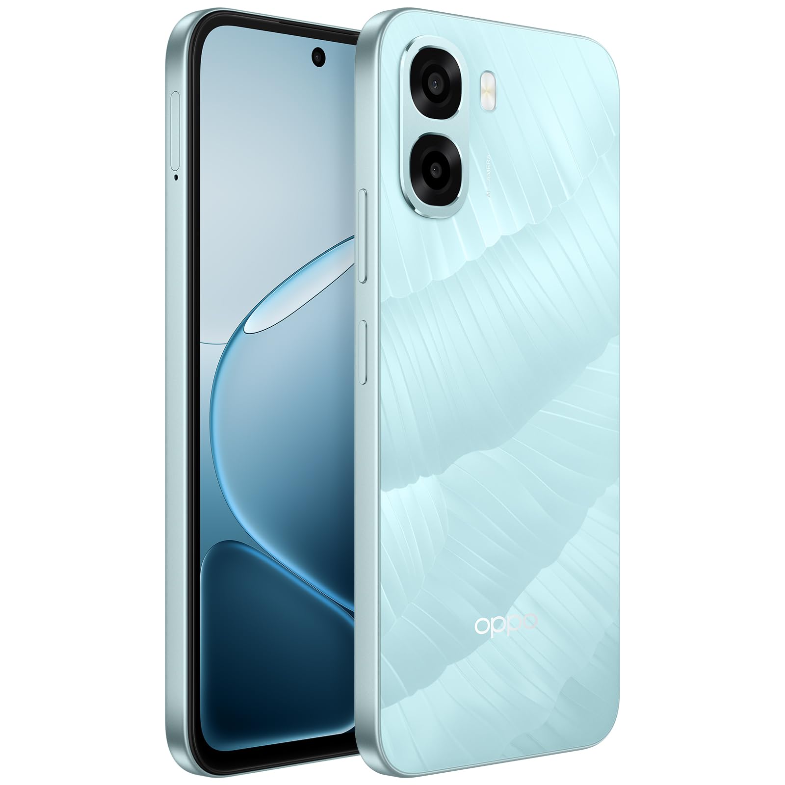 OPPO A6x 5G Smartphone Libre,128 GB Almacenamiento, 4 GB RAM, Azul Hielo