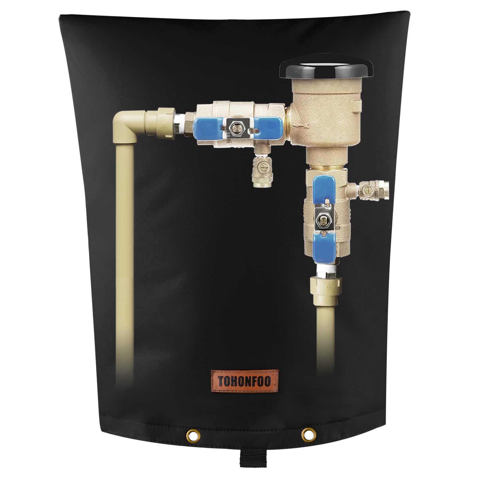 TOHONFOO Backflow Preventer Pipe Insulation Cover (5°F 