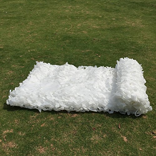 LEJUNJIE Camping Military Jagd Schießen Sonnencreme Weiß Versteckte Military Fans Camouflage Tarnnetz 2x3m 3x4m 3x5m – Bild 5