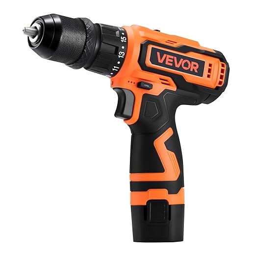 Taladro Atornillador Inalámbrico VEVOR 5 en 1, 2 Baterías, 32 N·m miniatura 9