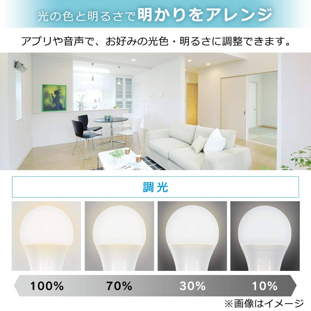 ６個まとめ売り！バラ売り可！IRIS LDA9D/L-G/D-86AITG Amazon | アイリスオーヤマ LED電球 レッド E26 広配光 60形相当