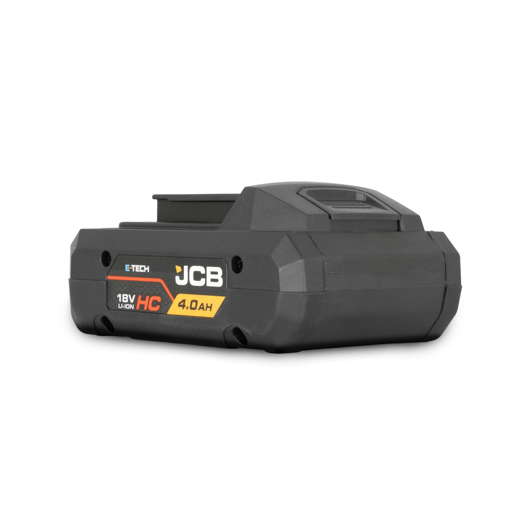 JCB Pro - Batería de Iones de Litio E-Tech de 18 V y 4.0 Ah - Batería compacta y de Alta Capacidad para Herramientas inalámbricas y Profesionales JCB de 18 V