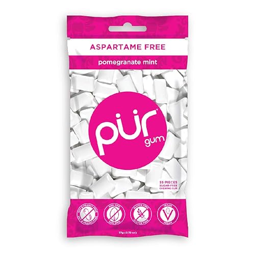 Miniatura 5 de Pur Gum Paquete variado menta menta granada menta verde y verde invierno 55 piezas cada uno