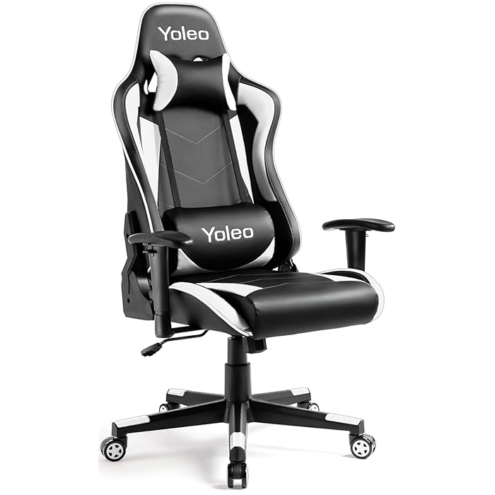 Buy Gaming Chair Yoleo Ergonomic Office Gaming Chair with Lumbar