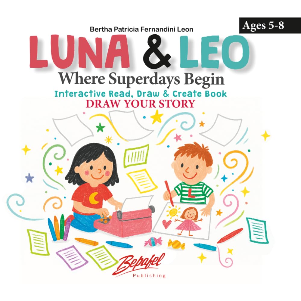 Luna & Leo: Where Superdays Begin: Interactive Read, Draw & Create Book — Draw Your Story