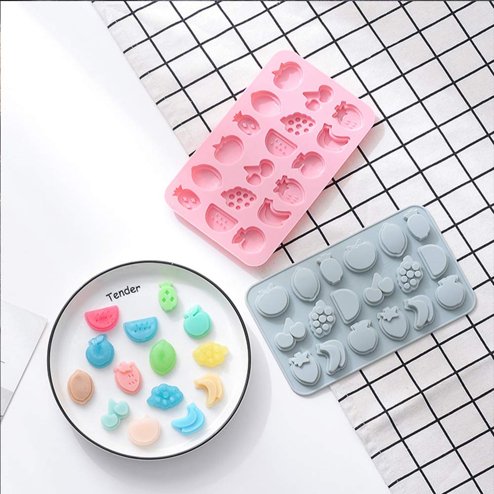 5 Stampini Per Cioccolatini In Silicone 3D - Forme Varie, Antiaderenti, Senza BPA, Per Caramelle, Ghiaccio, Gelatine, Resistente Al Calore - 4