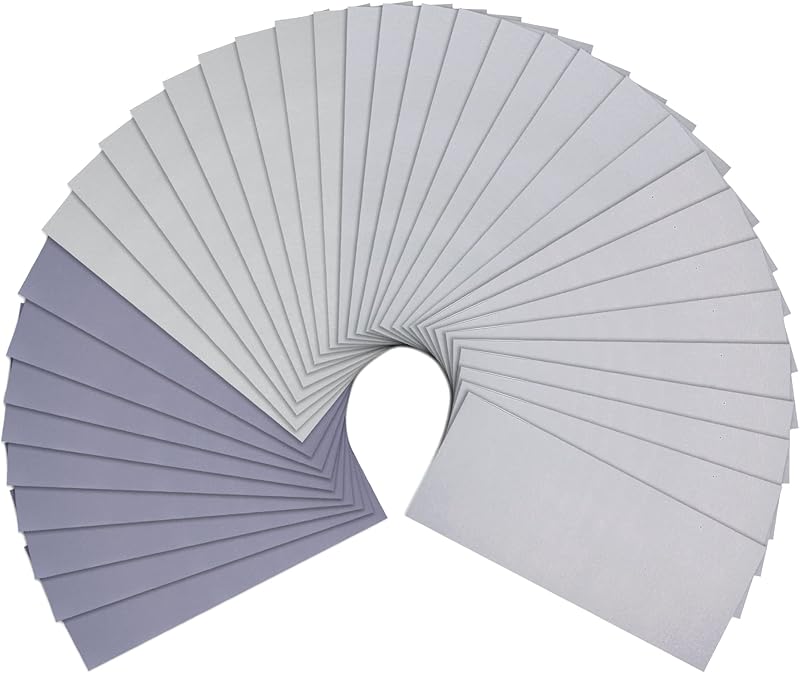 36 Pcs Wet and Dry Sandpaper 3000 5000 7000 10000 Grit Sanding Paper | 9 x 3.6 Inch Abrasive Paper Sandpaper for Automotive Sanding Wood Furniture Finishing