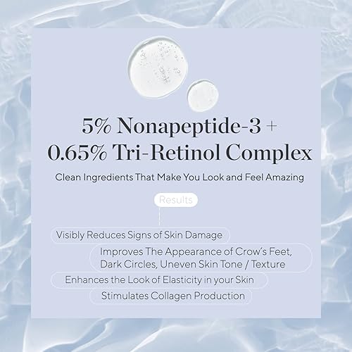 Miniatura 4 de HydroPeptide Retinol Eye Renewal Lifting & Reafirming Eye Balm con 0.65% Complejo Universal Tri-Retinol, 0.5 onzas