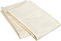 Vista 4 de Superior Juego de funda de almohada de algodón egipcio de 700 hilos, moderno satén sólido, naturalmente transpirable y refrescante, funda