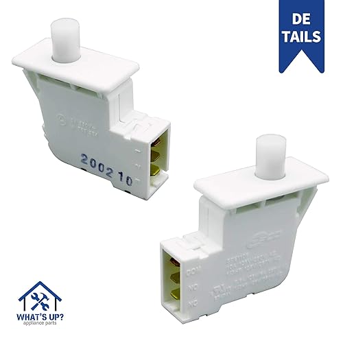 Miniatura 2 de [¿Qué pasa?] DC64-00828B Parte de repuesto para interruptor de puerta de secadora Samsung compatible DC64-00828A PS4210964 2071594 AP4578931