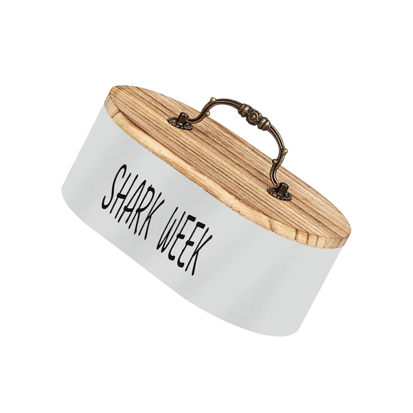 Elnwnnkc Hygienic Bathroom Shelf with Ventilated Compartments Wood Materials for Small Space Wood Bathroom Storage Box