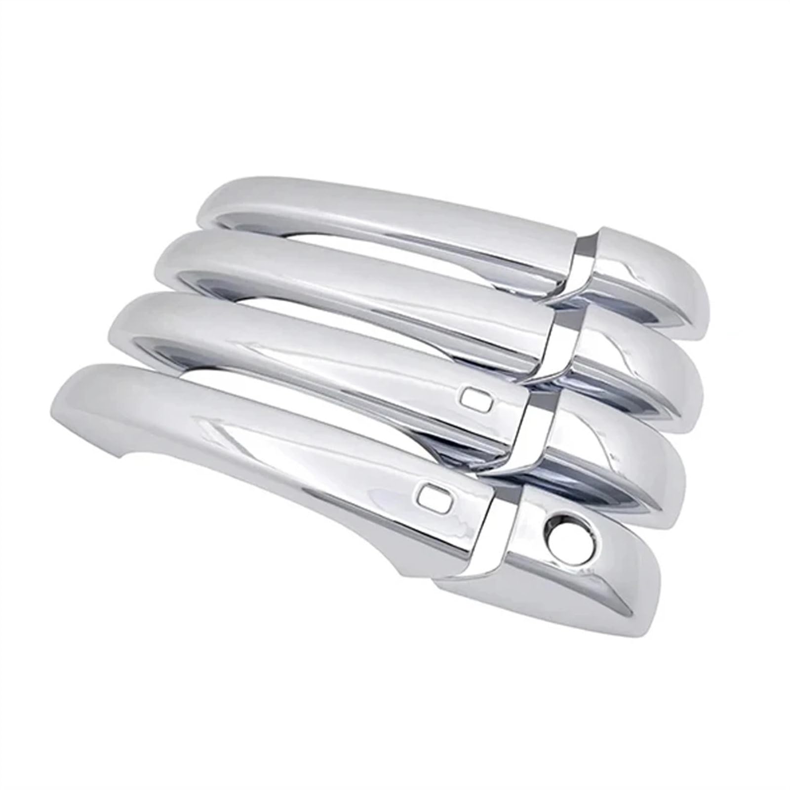 Lzbzhb 4Handle 2 Buttons Car Exterior Outsidedoor Handle Car Exterior Door Handle Accessories For Chrysler For 300 For 300C For Mk1 2005 2006 2007 2008 2009 2010(4Handle 2 Buttons)