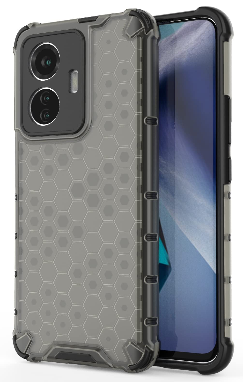 Glasgow Back Case Cover Compatible with Vivo T1 44W 4G / IQOO Z6 44W 4G (Stylish Design) - Black (B0BDWKWLVN) Amazon Price History, Amazon Price Tracker