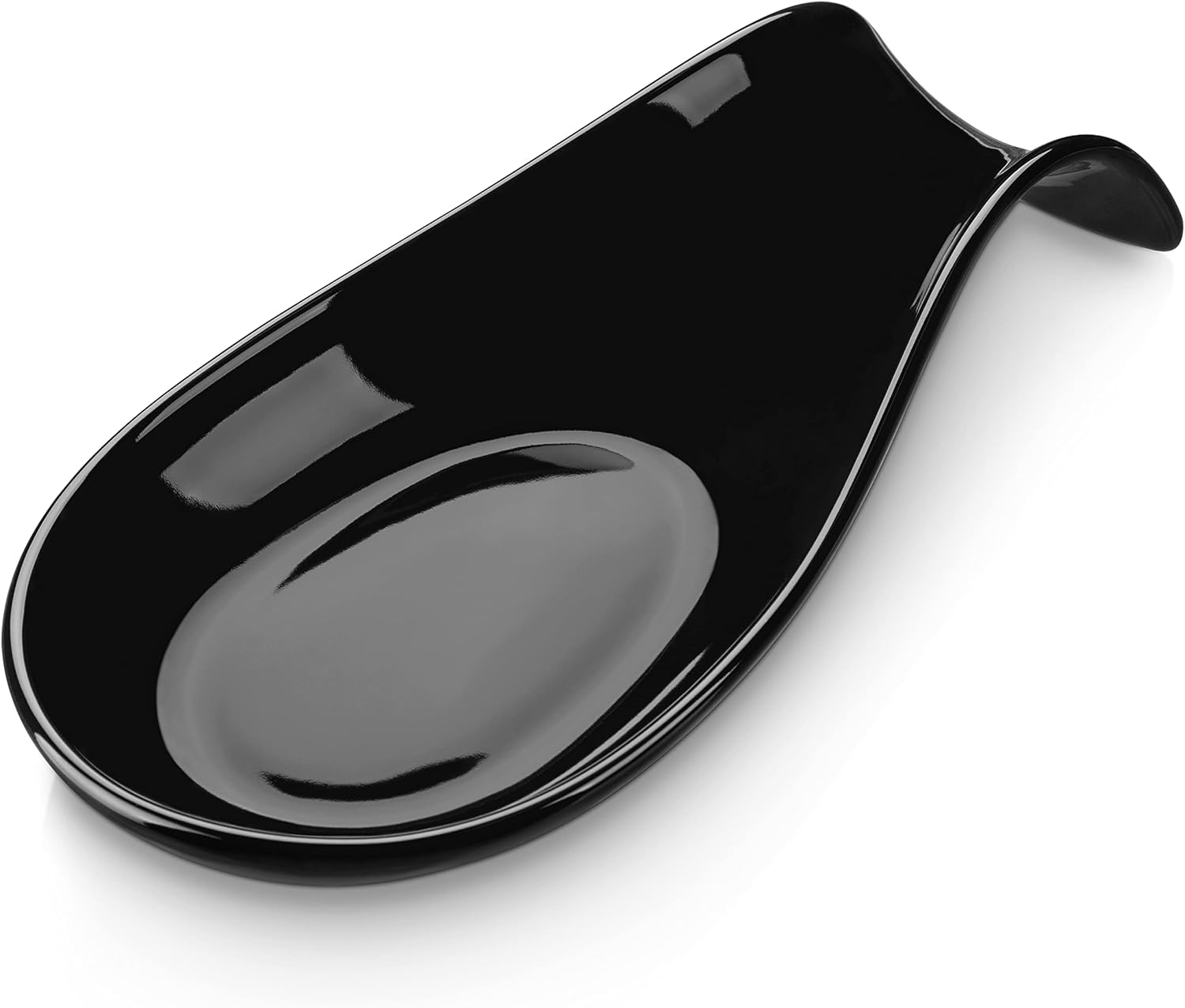 Spoon Rest for Stove Top, 9 Inch Stoneware Utensil Rest