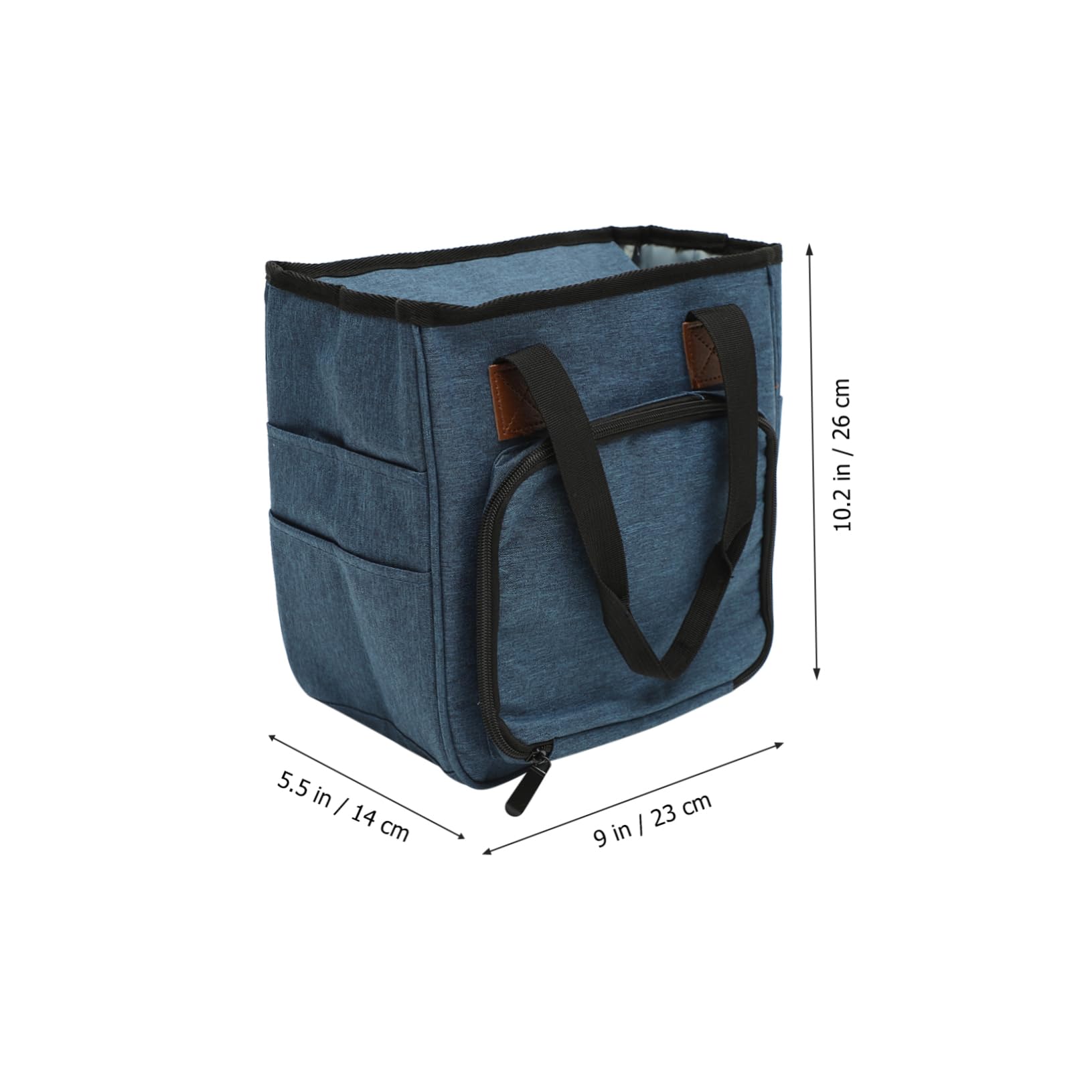 Operitacx Borsa per Filati di Lana di capacità Custodia per Organizzare i Filati per Maglieria Borsa per Riporre e Attrezzi da Maglia