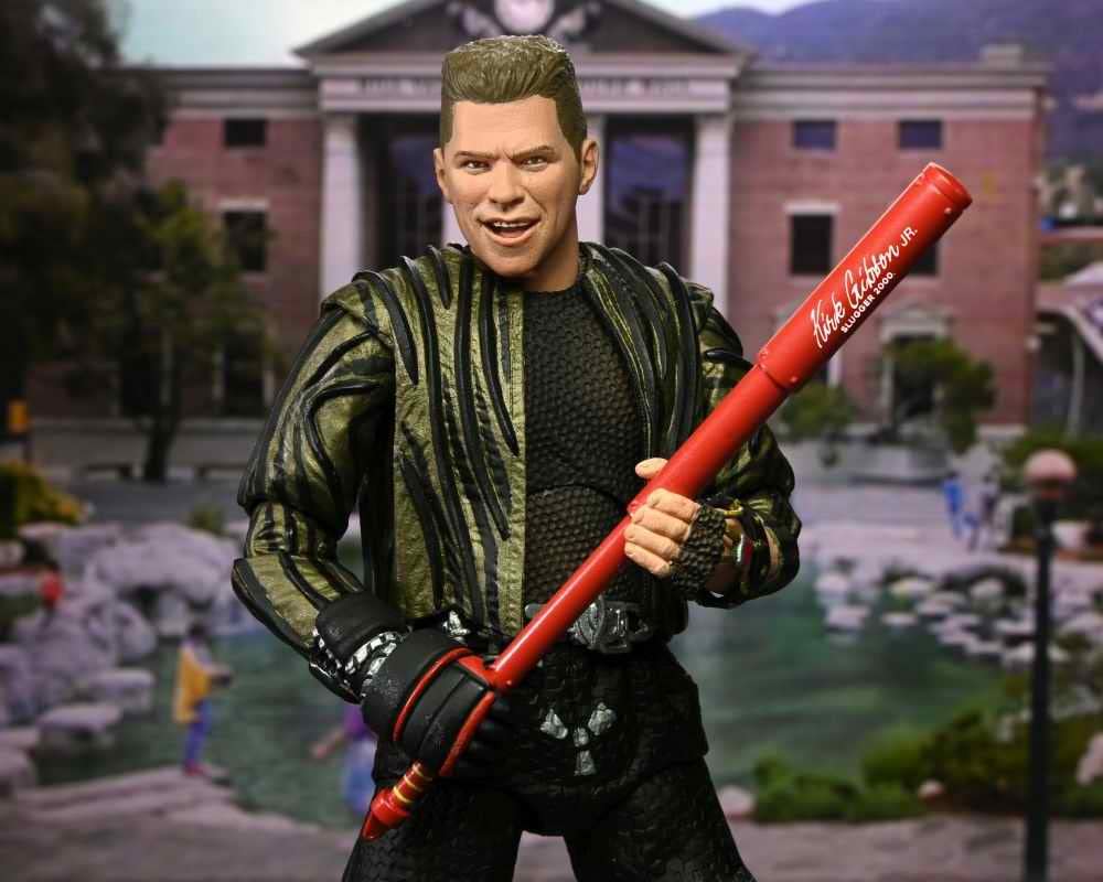 Necaonline - Figura de Griff Tannen en 2015 Hijo de Biff Tannen de la película Volver al Futuro 2 Al 1/10 o 18 cm con Hoverboard Edición Limitada Neca85249