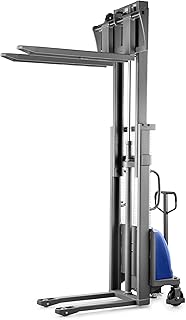 Pallit FLEX-E semi-electric forklift | adjustable forks | lifting height 2500 mm | load capacity 1500 kg | electric stacker