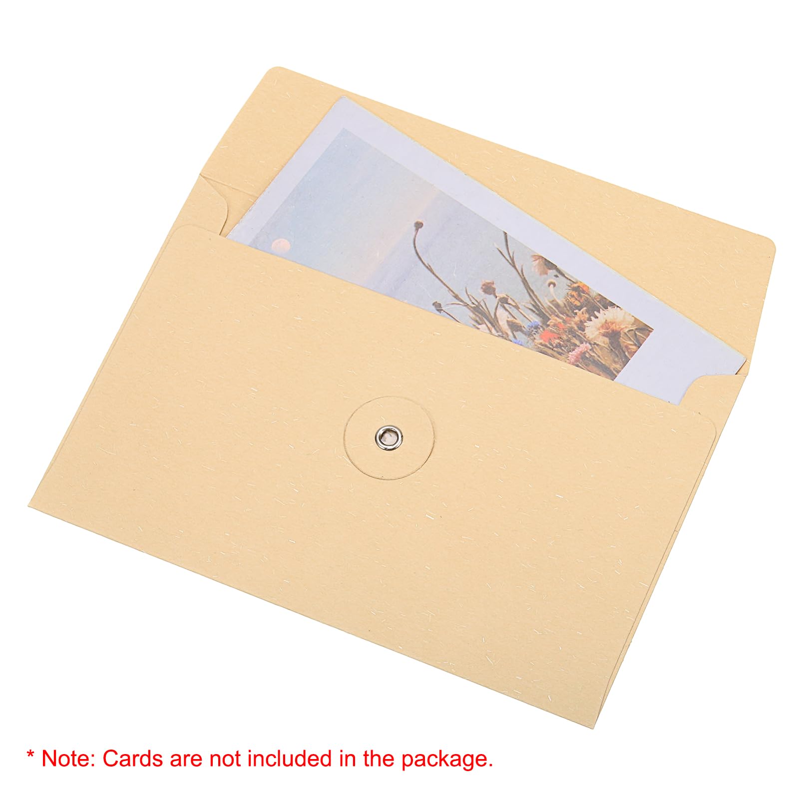 PATIKIL 4.5x6.7 Gift Card Envelopes with String Tie Closure - Image 4