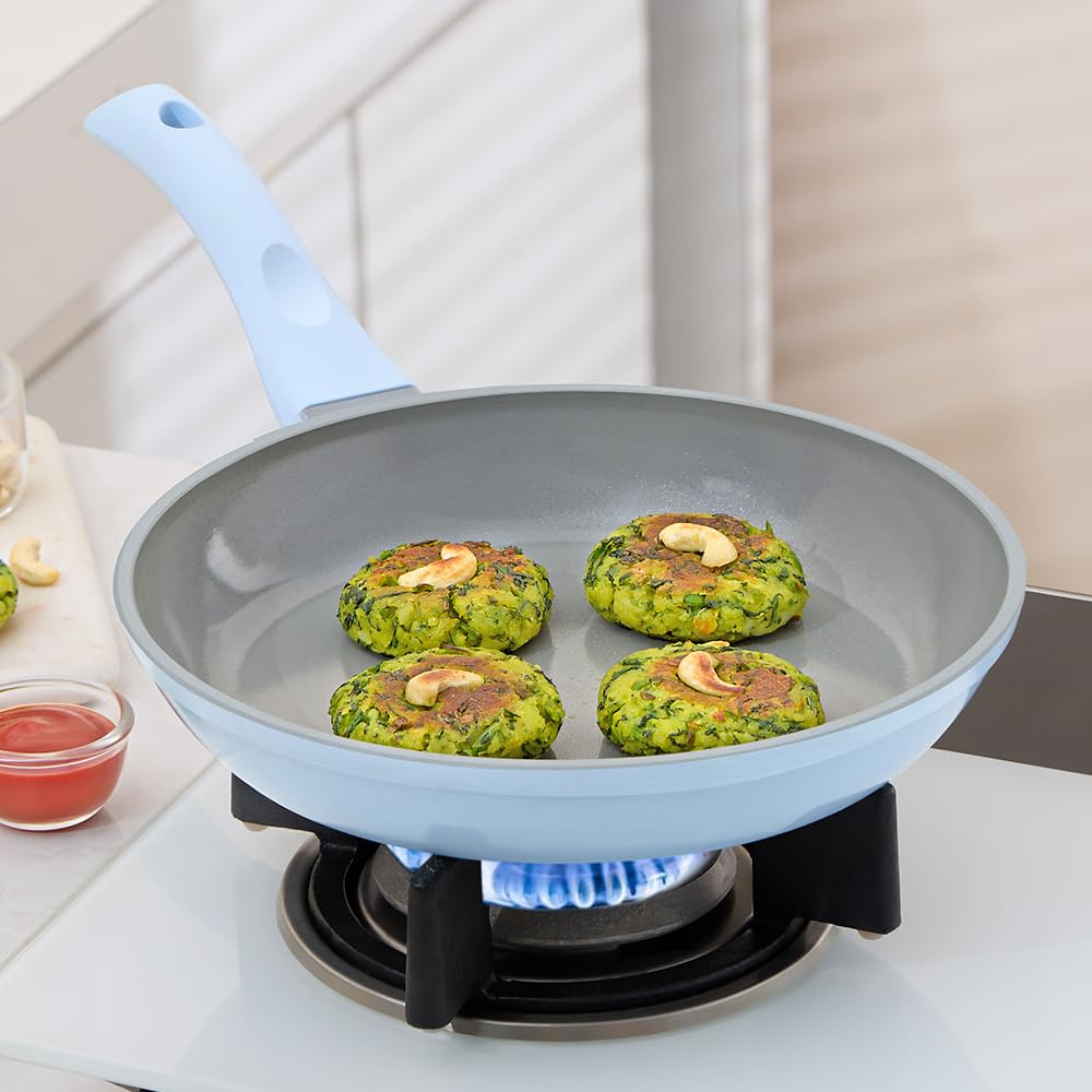Borosil Vajra Fry Pan - Ceramic Non-Stick -1