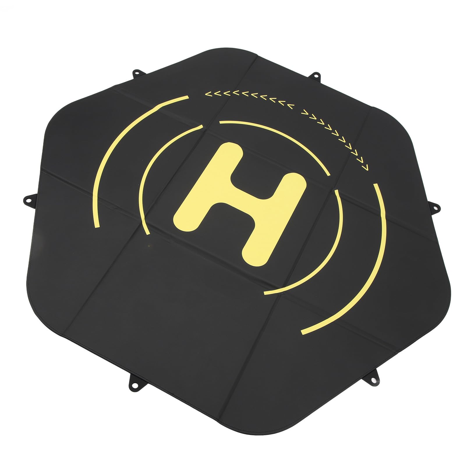 Dilwe Drone Landing Pad 80cm Pelle Silicone Double Sided Waterproof Fast Fold Drone Landing Protector Mat per 3 PRO
