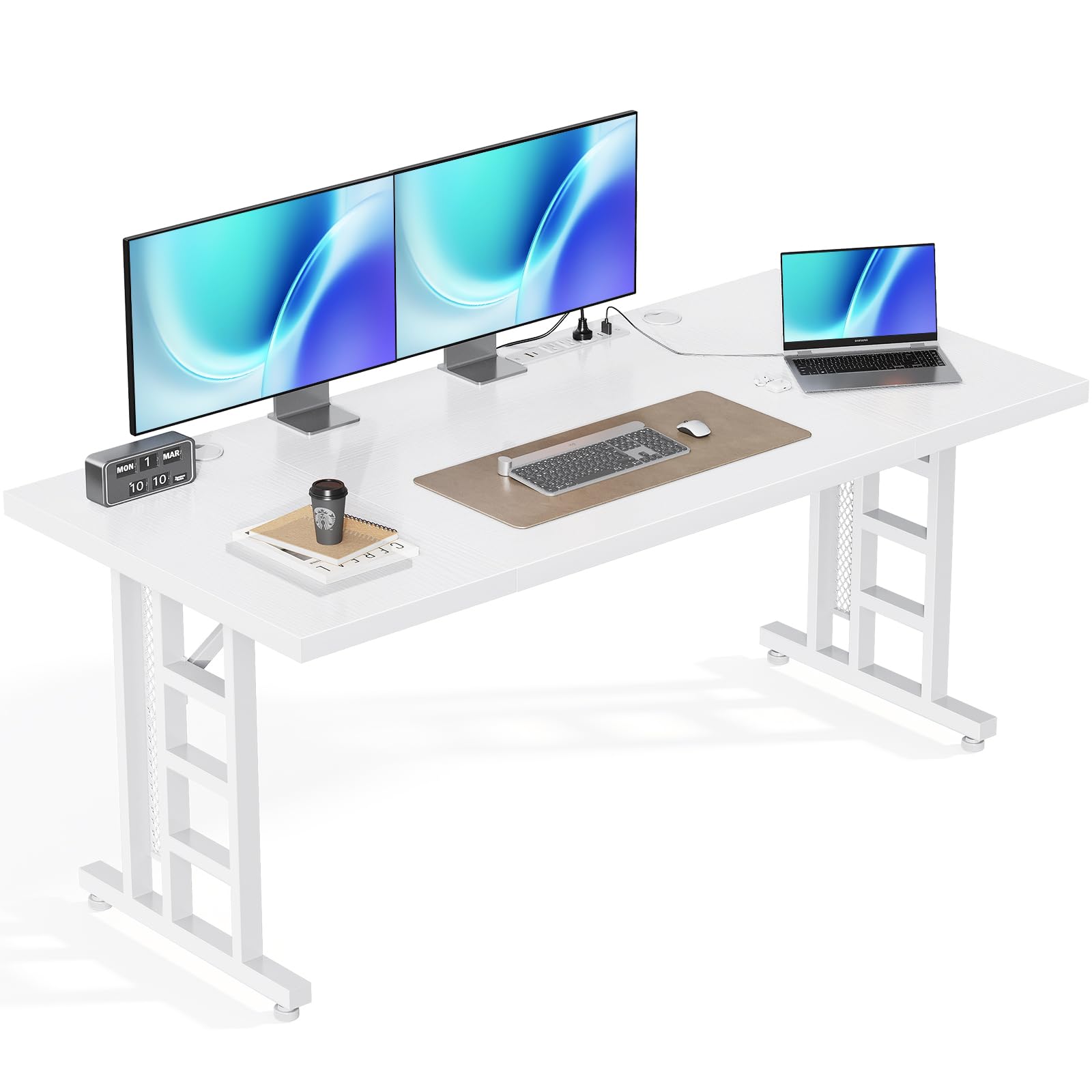 Amazon.com: Coleshome 71 Inch Executive Desk with USB Ports, Large