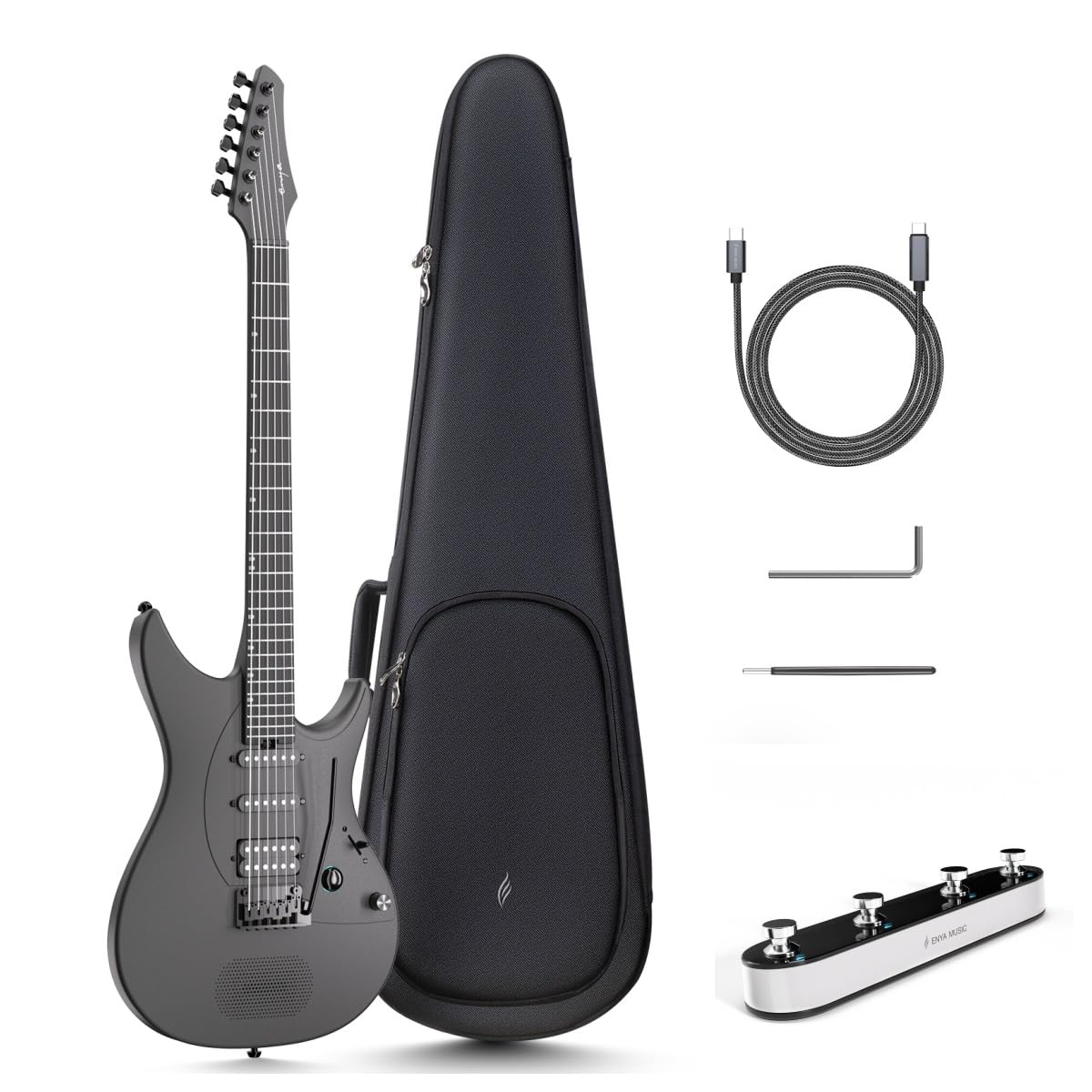 Enya Chitarra elettrica Inspire 39"Pedale