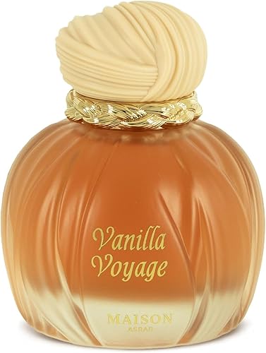 AROMA CONCEPTS  Vanilla Voyage Perfume de Larga Duración EDP 3.4 Fl Oz  Perfume Unisex  Notas de Caramelo, Jazmín, Grano Tonka y Miel  Perfume de