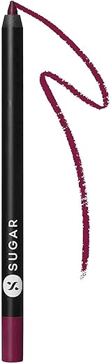 SUGAR Cosmetics – Lipping On The Edge – Matte Lip Liner – 07 Fiery Berry (Marsala) – 1.2 Gms – Smear-Proof, Water Resistant Lip Liner – Lasts Up To 10 Hrs