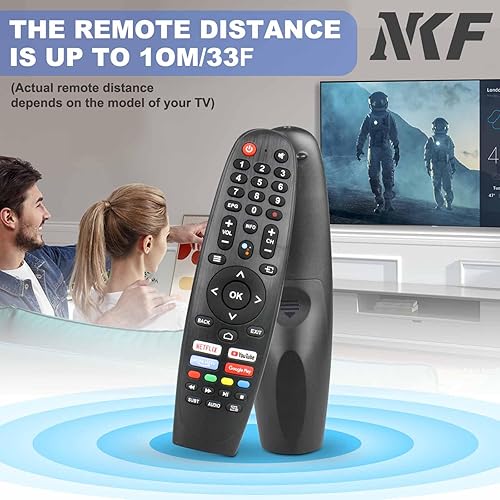 Miniatura 5 de EC32V2HA EC40V2FA - Control remoto de repuesto compatible con Caixun Android TV remoto para BLAUPUNKT TV, para control remoto de TV SANSUI, para