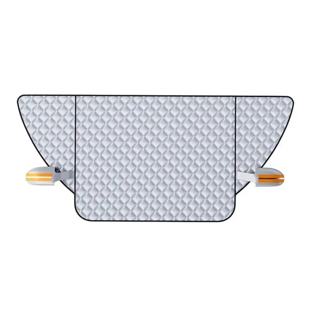Générique Couverture Pare-Brise Magnétique Voiture, Anti-Neige, Protection Coupe-Vent Universelle pour Fenêtre Camion SUV, d'hiver Laine Coton Anti Gel Pare Protection Voiture