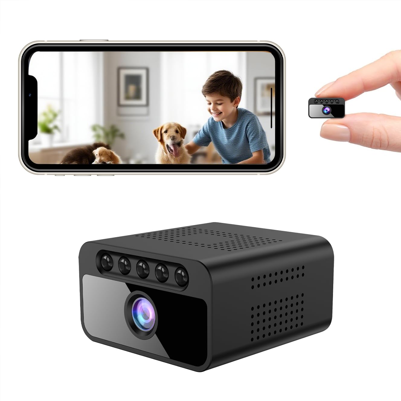 AOBOCAM 4K Mini Spy Camera