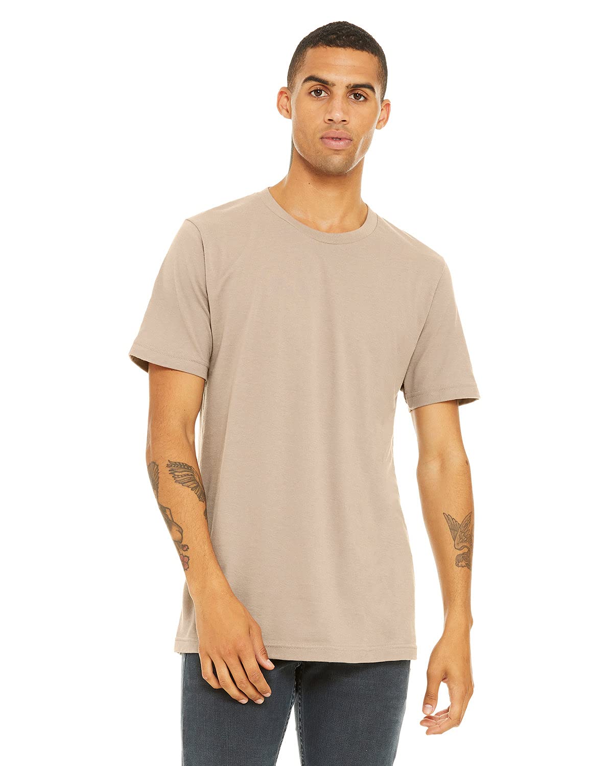 Bella CanvasMen's Jersey S/S V-Neck Tee