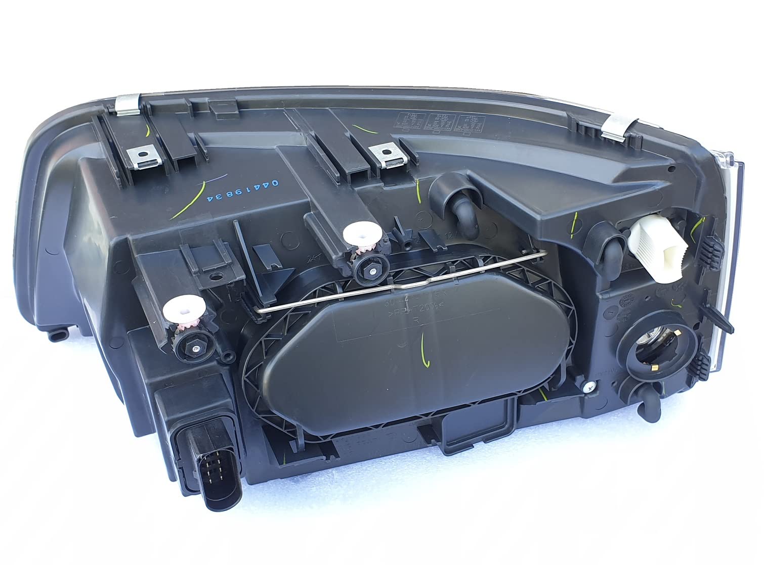 Scheinwerfer passend für VW T5 Bj 03-09 schwarz Klarglas mit Motor für LWR links rechts