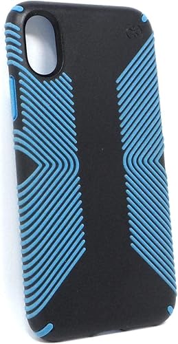 Miniatura 10 de Speck Productos Funda Presidio Grip iPhone XsiPhone X, Eclipse AzulNegro Carbón