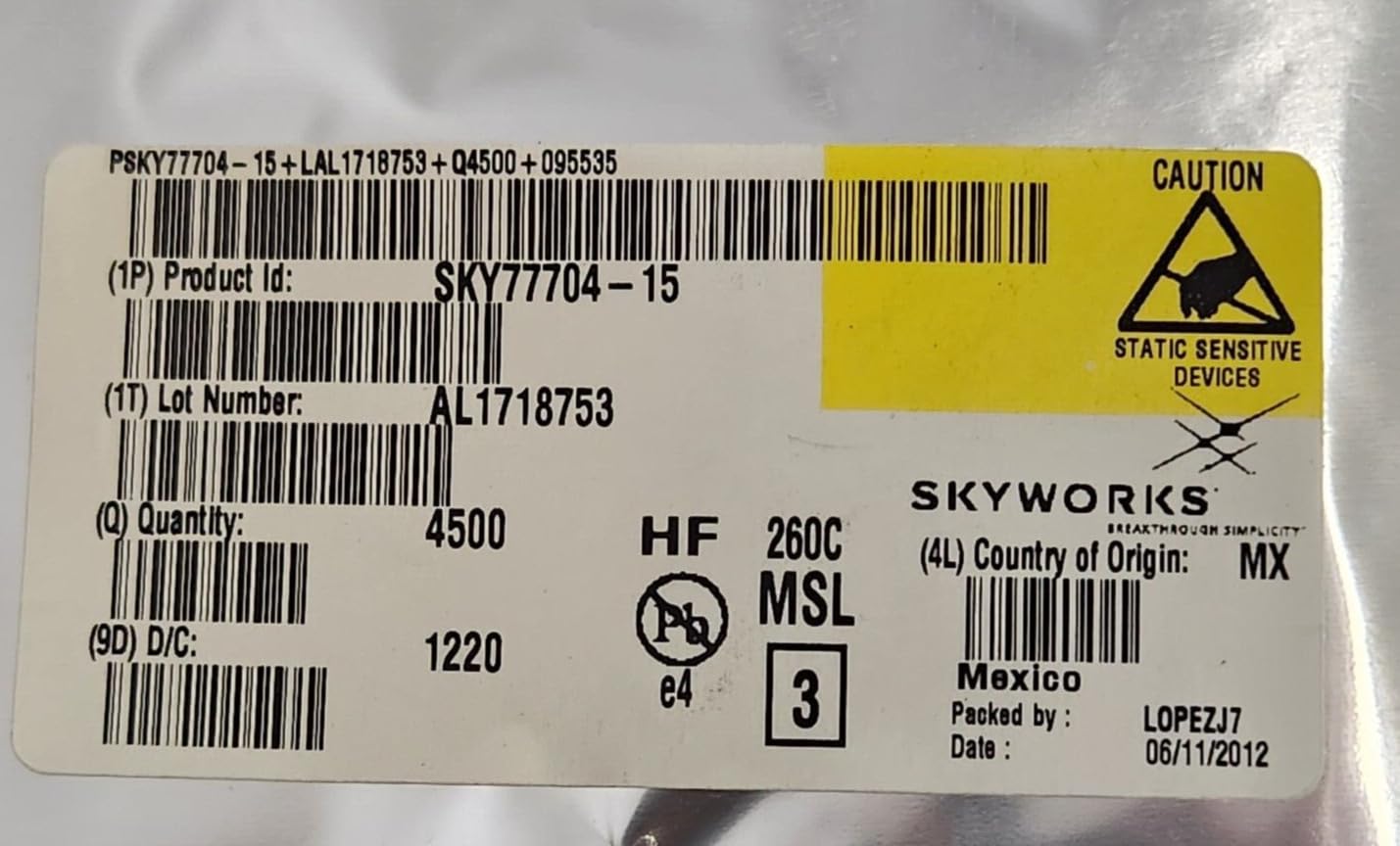 Generic (4,500 PCS) SKY77704-15 SKYWORKS