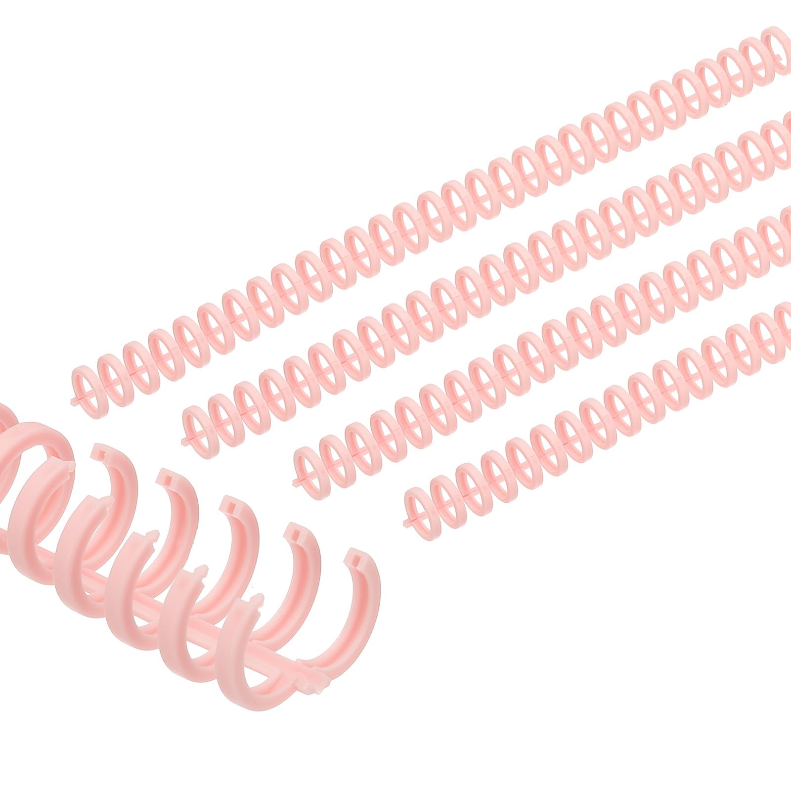 PATIKIL 12mm(1/2") Plastic Spiral Binding Coils