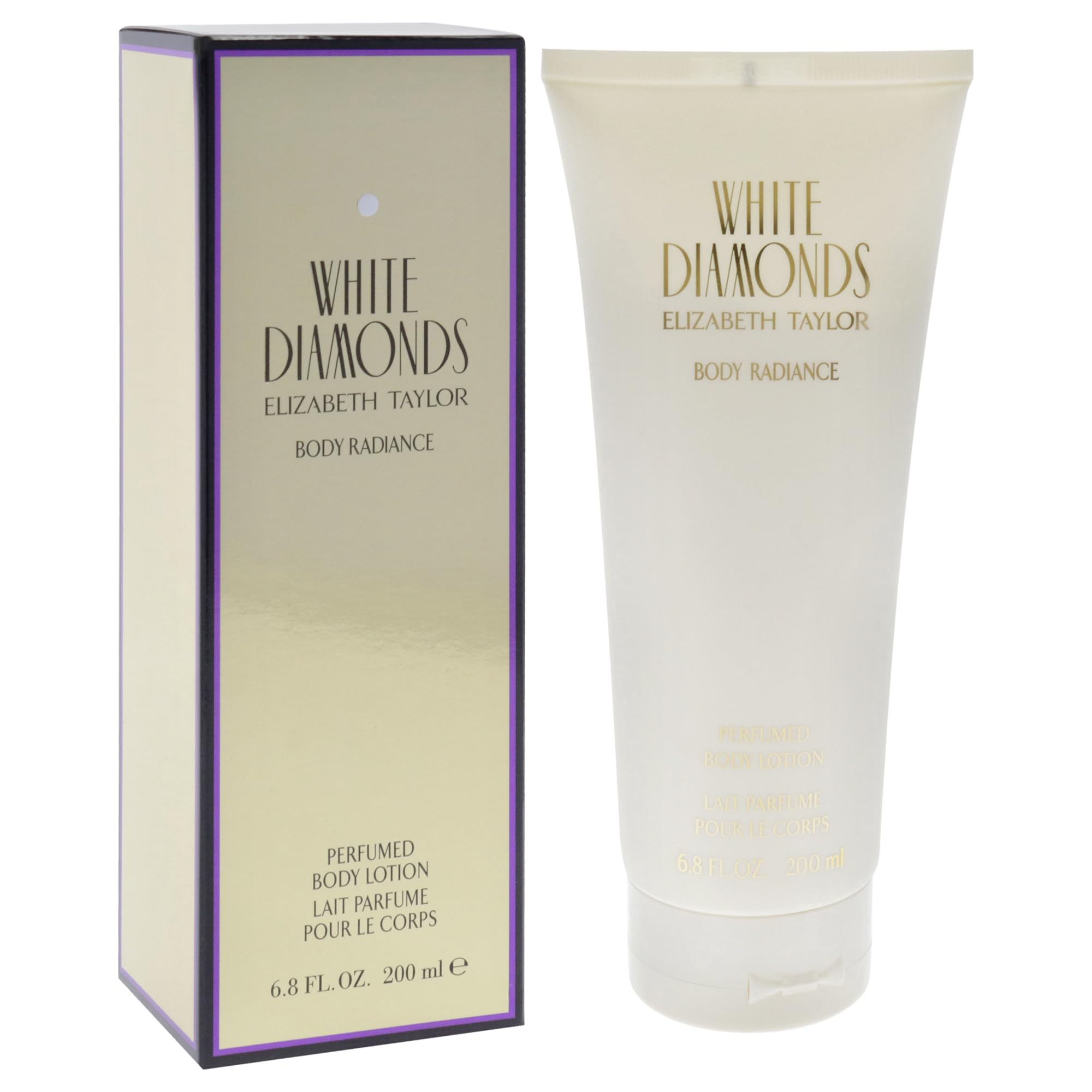 Elizabeth Taylor White Diamonds Body Lotion for Women, 6.8 Ounce